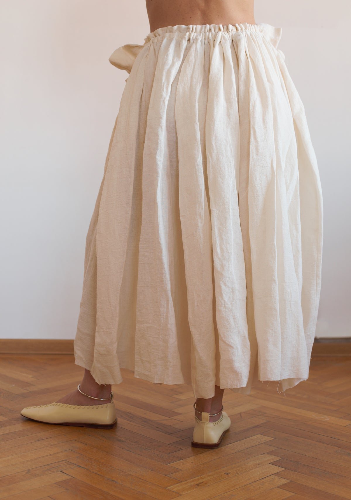 Hemp Flowers in the Pockets Skirt