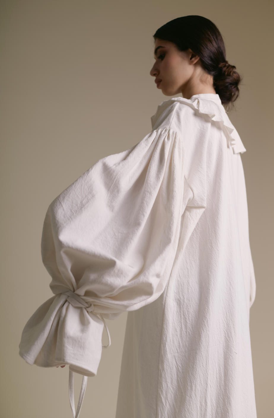 Pierrot. The dress.