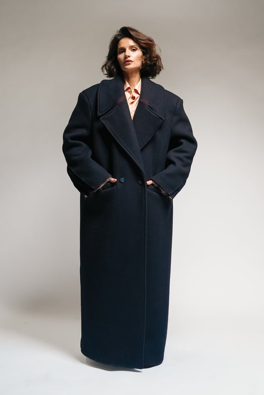 Ancestral Cult Wool Coat