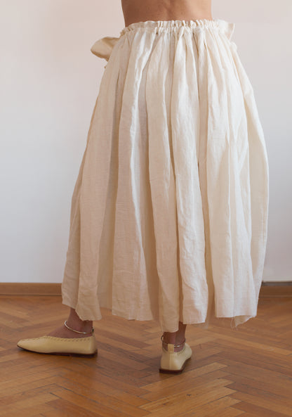 Hemp Flowers in the Pockets Skirt