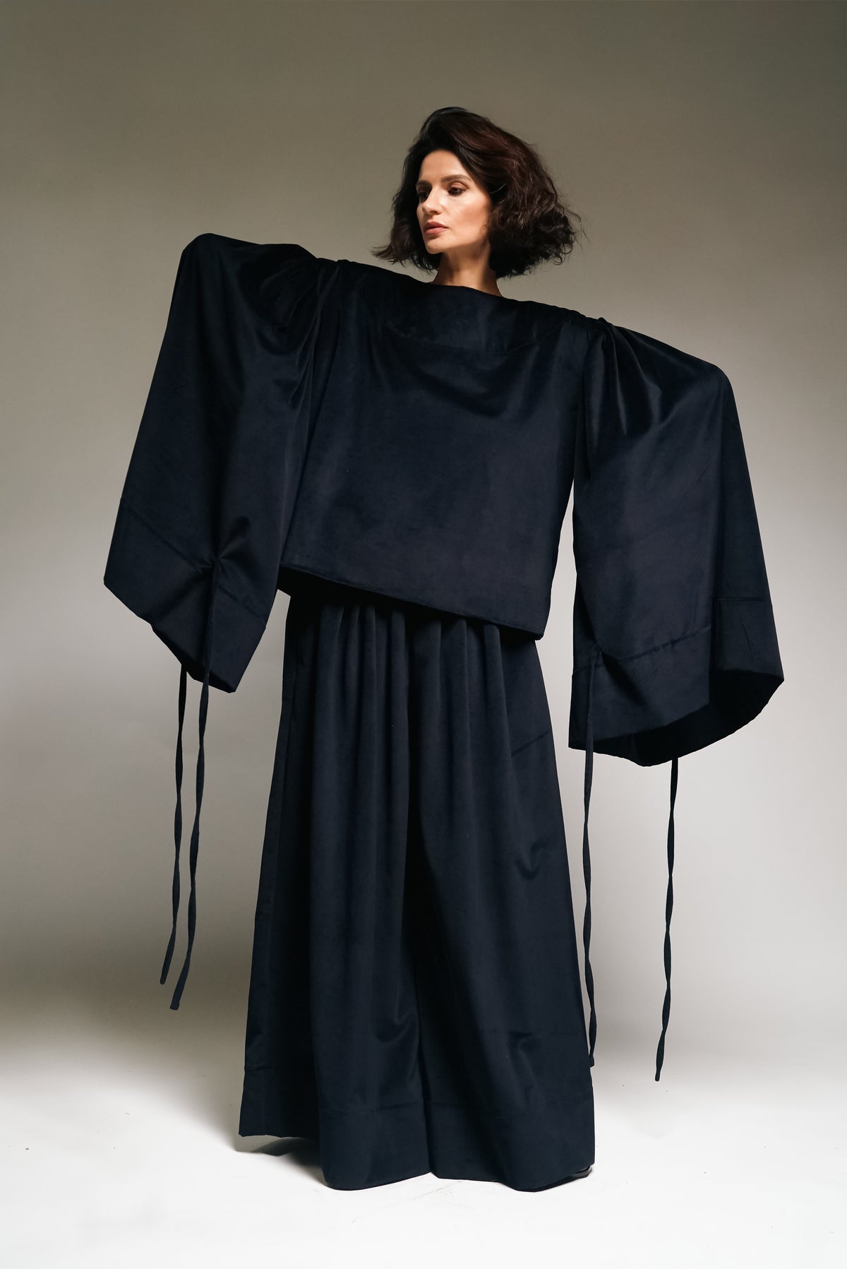 Japanese Velvet Blouse