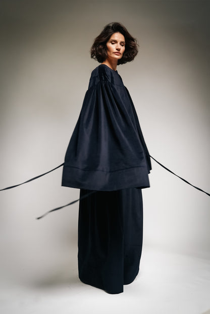 Japanese Velvet Blouse