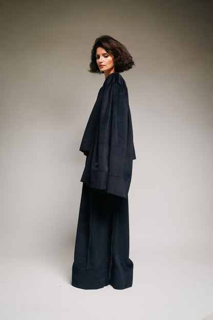 Japanese Velvet Blouse