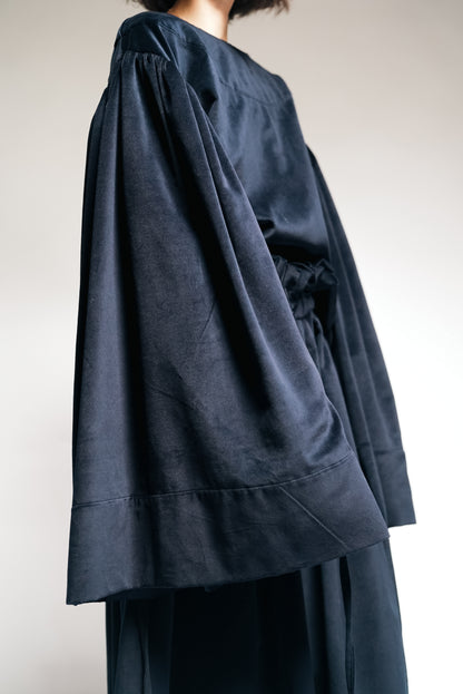 Japanese Velvet Blouse