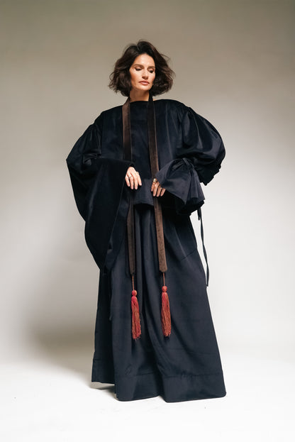 Japanese Velvet Blouse