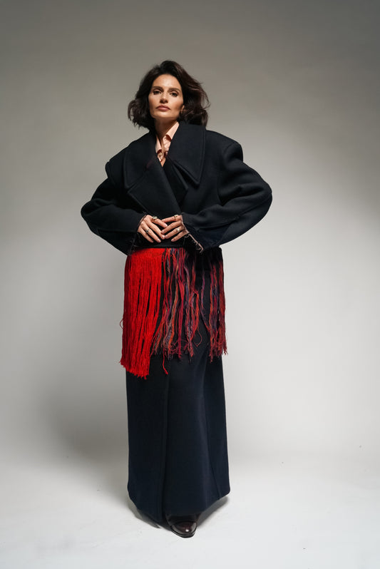 Ancestral Cult Wool Coat