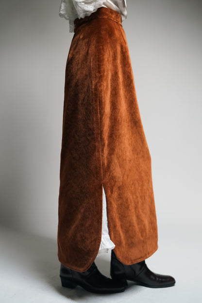 Velvet Hand Embroidered Underskirt