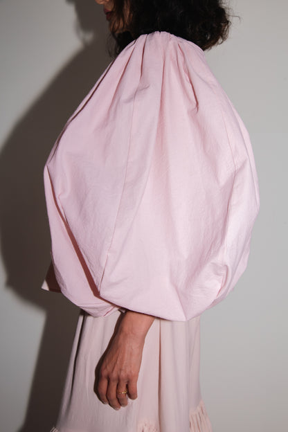 Peony Blouse in handwoven cotton