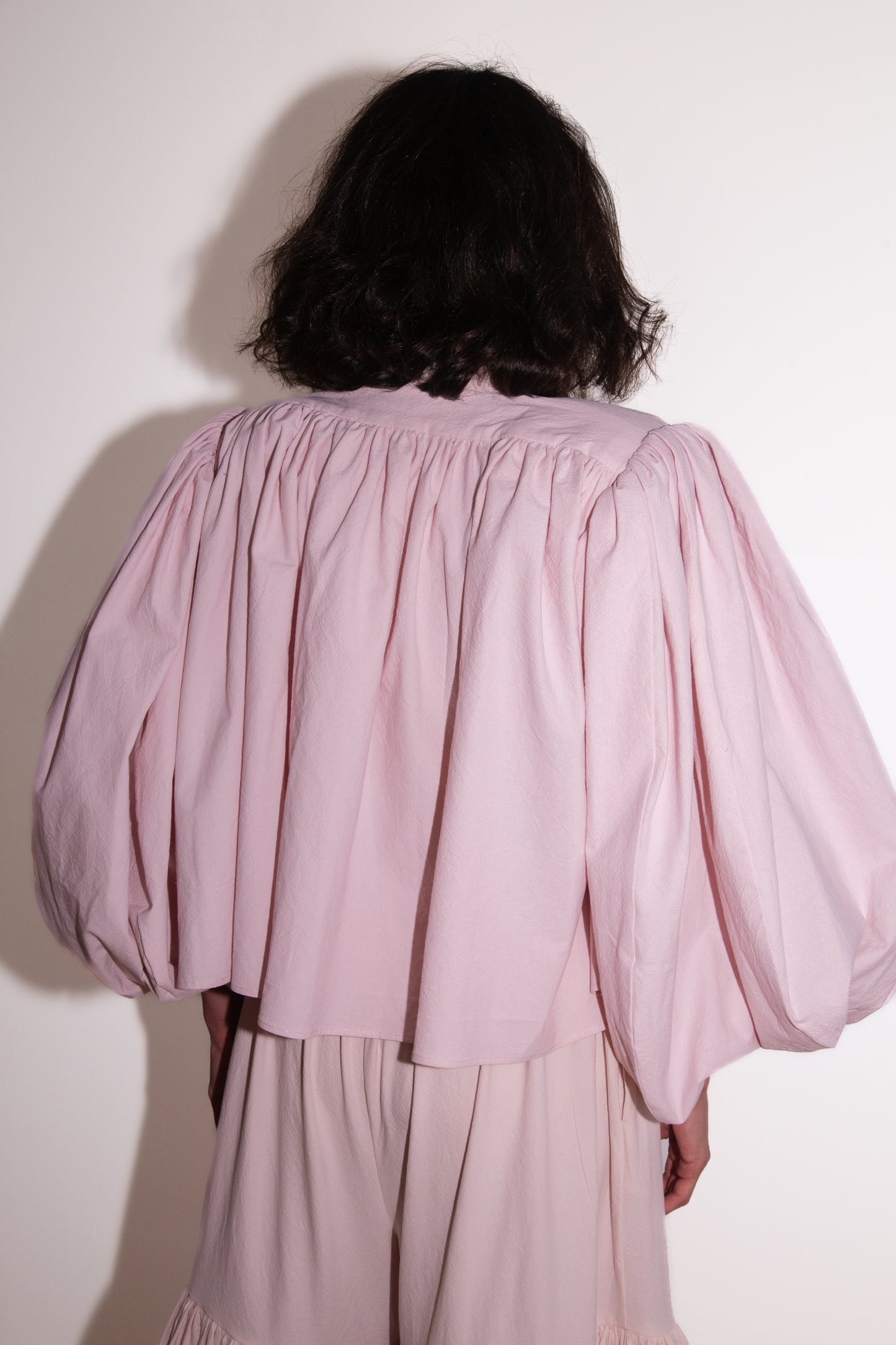 Peony Blouse in handwoven cotton