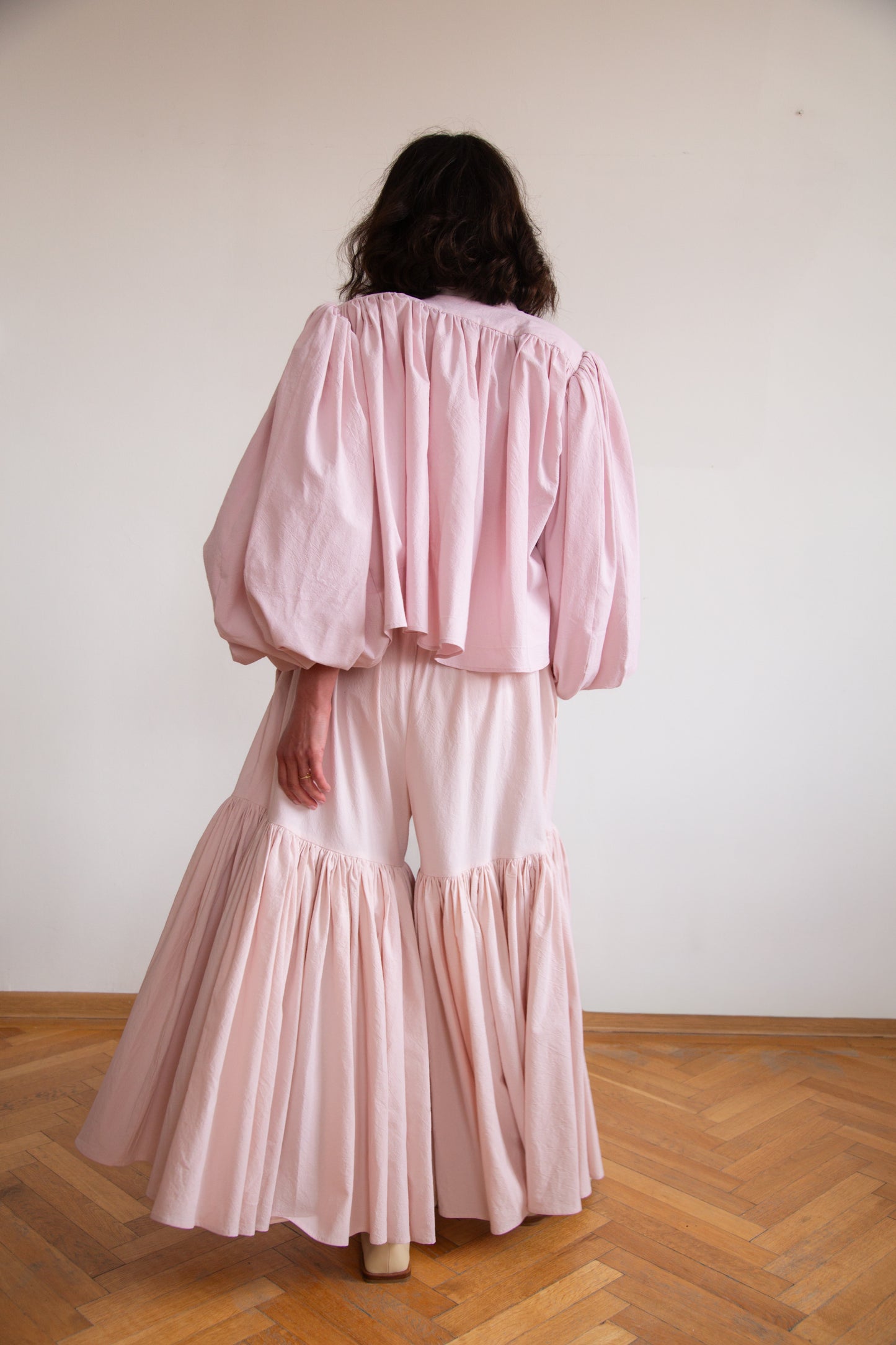 Peony Blouse in handwoven cotton