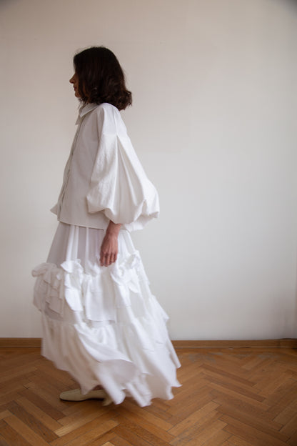 Cloud Blouse in handwoven cotton
