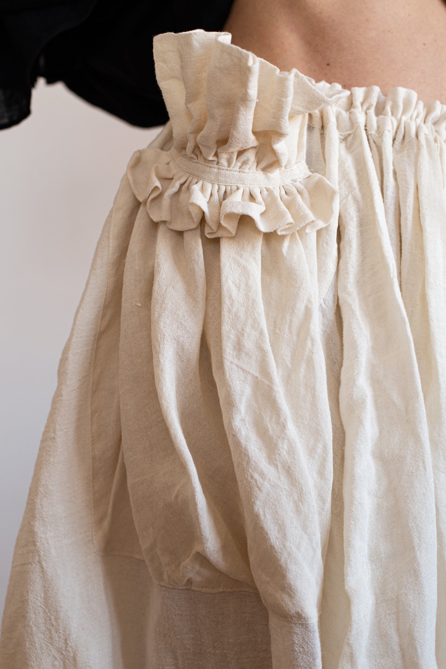 Hemp Flowers in the Pockets Skirt