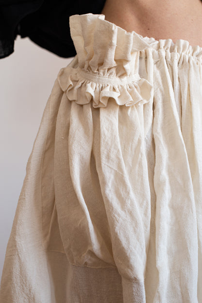 Hemp Flowers in the Pockets Skirt