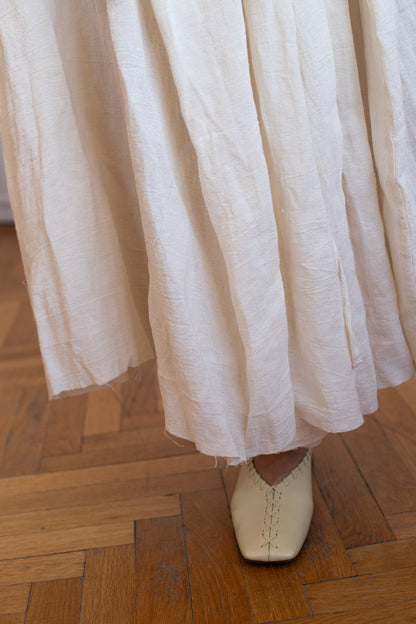 Hemp Flowers in the Pockets Skirt
