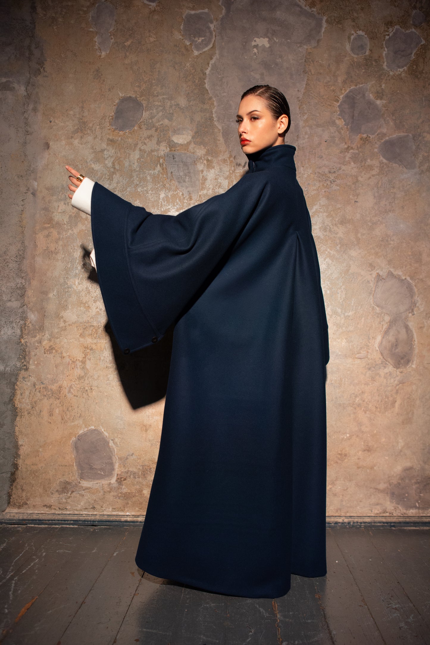 Hidden Bar in New York City Coat