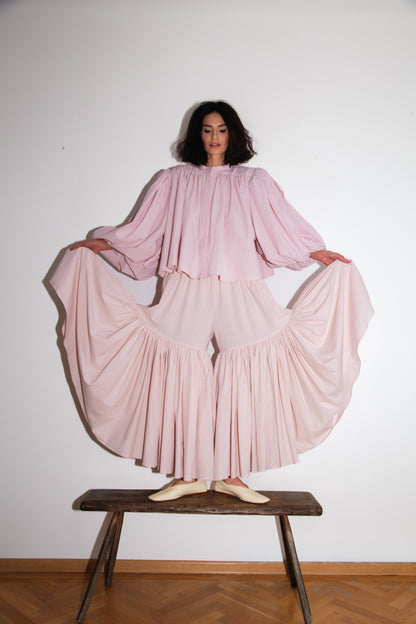Peony Blouse in handwoven cotton