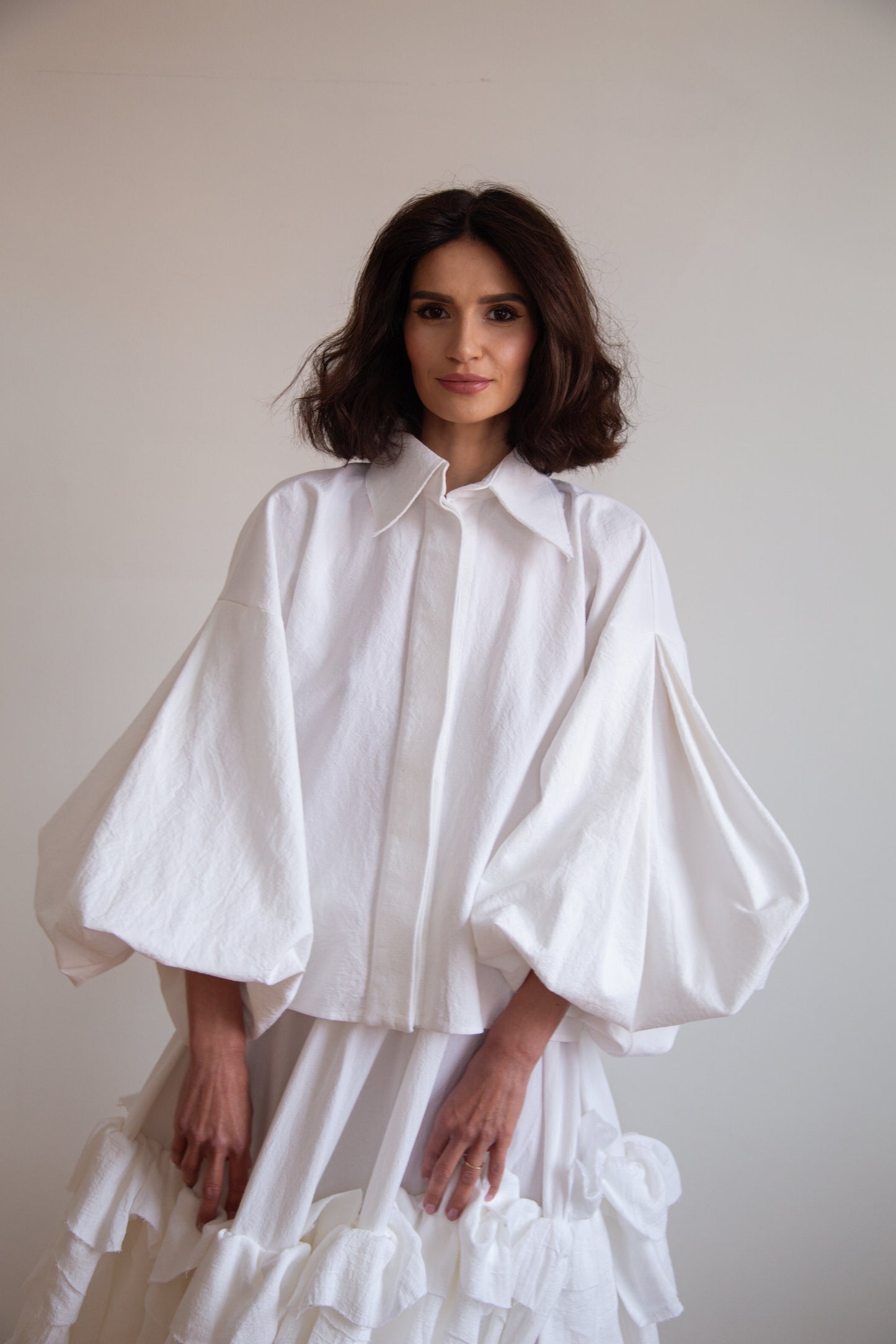 Cloud Blouse in handwoven cotton