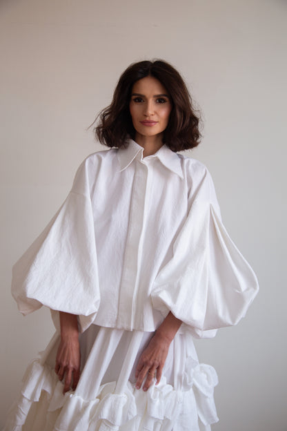 Cloud Blouse in handwoven cotton